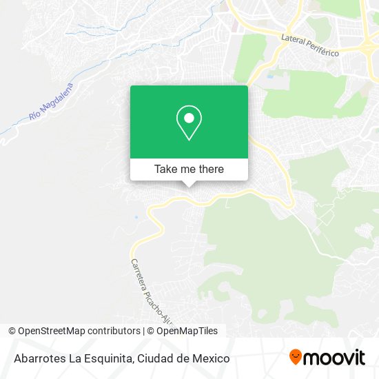 Abarrotes La Esquinita map