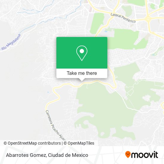 Abarrotes Gomez map