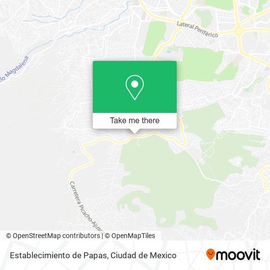 Establecimiento de Papas map