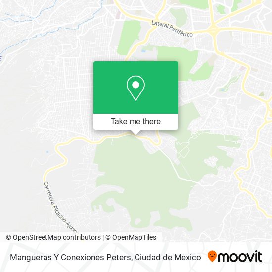Mangueras Y Conexiones Peters map