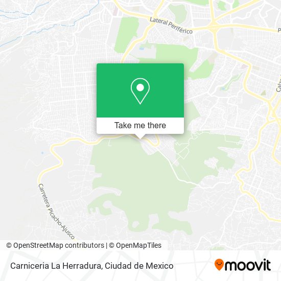 Mapa de Carniceria La Herradura