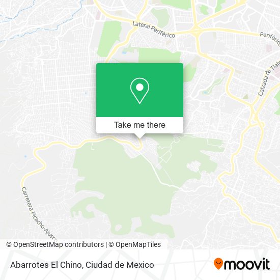 Abarrotes El Chino map