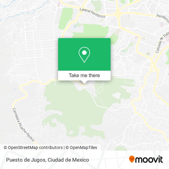 Puesto de Jugos map