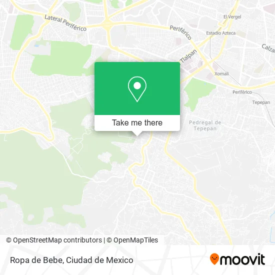 Ropa de Bebe map