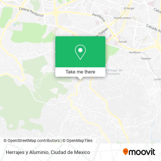 Herrajes y Aluminio map