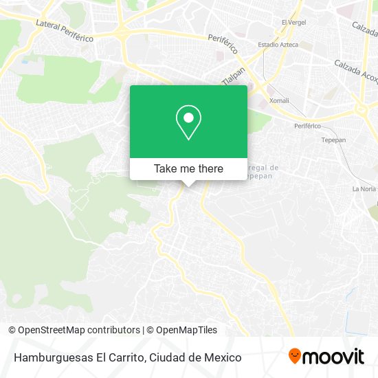 Hamburguesas El Carrito map