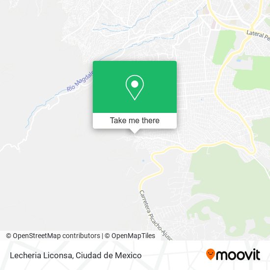 Lecheria Liconsa map