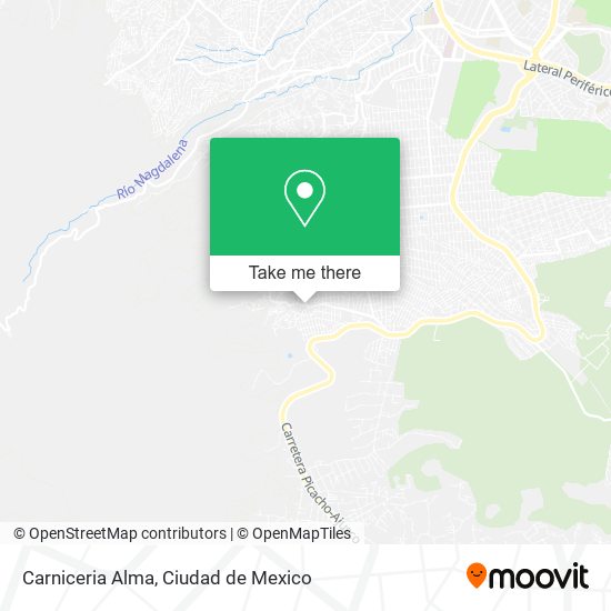 Carniceria Alma map