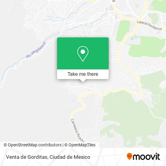 Mapa de Venta de Gorditas