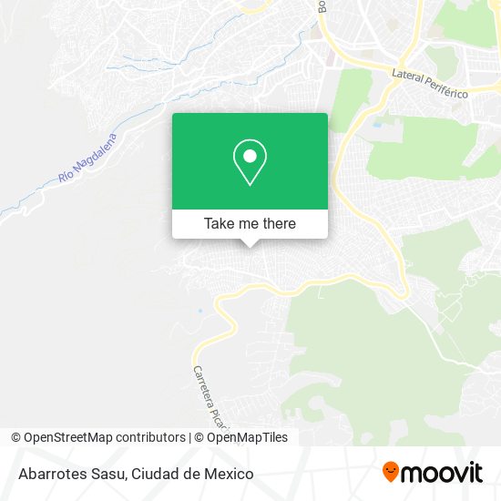 Abarrotes Sasu map