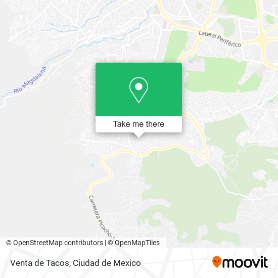 Venta de Tacos map