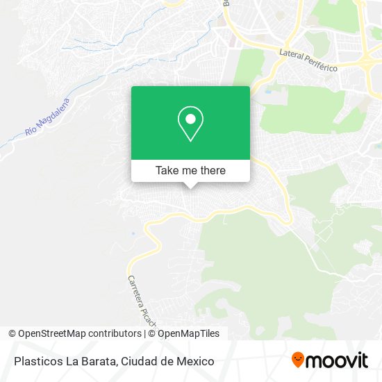 Plasticos La Barata map