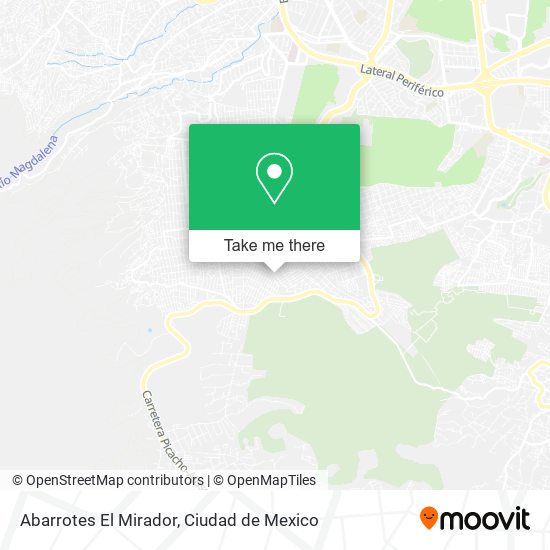 Abarrotes El Mirador map