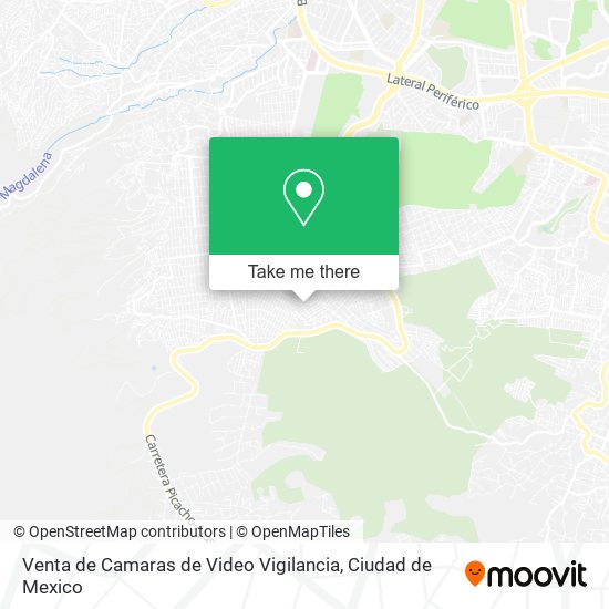 Venta de Camaras de Video Vigilancia map