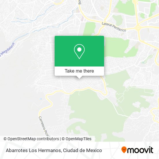 Abarrotes Los Hermanos map