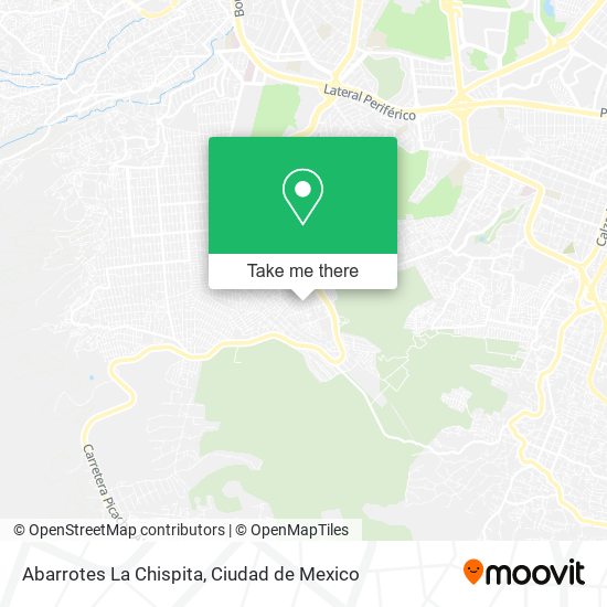 Abarrotes La Chispita map