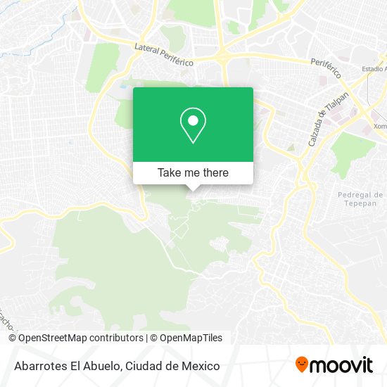 Abarrotes El Abuelo map