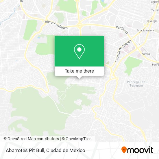 Mapa de Abarrotes Pit Bull