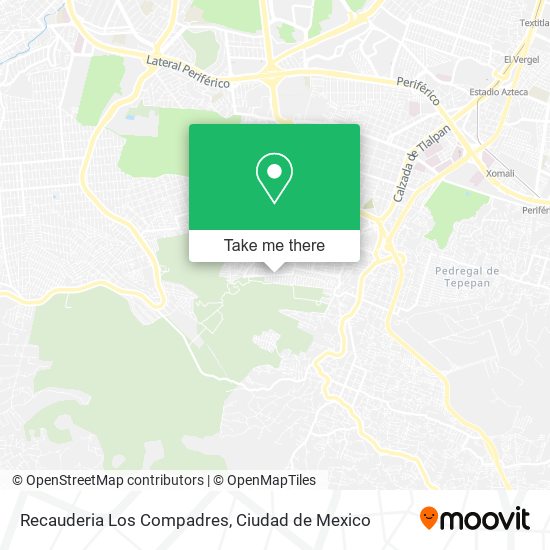 Recauderia Los Compadres map