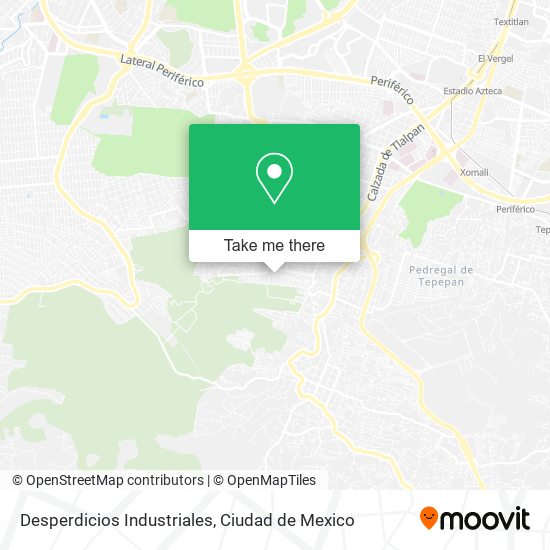 Desperdicios Industriales map