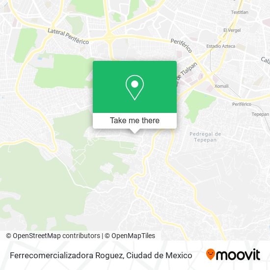 Ferrecomercializadora Roguez map