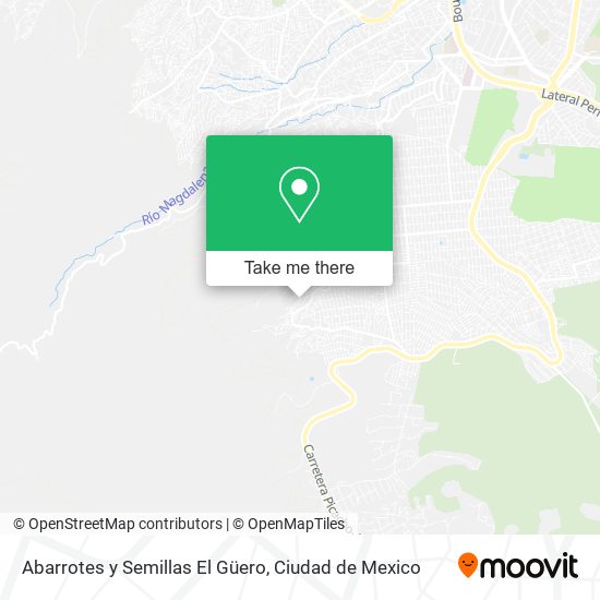 Abarrotes y Semillas El Güero map