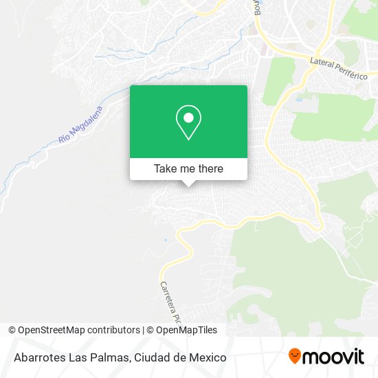 Abarrotes Las Palmas map