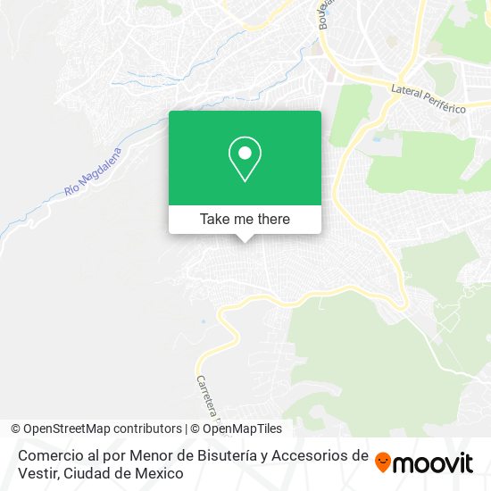 Comercio al por Menor de Bisutería y Accesorios de Vestir map