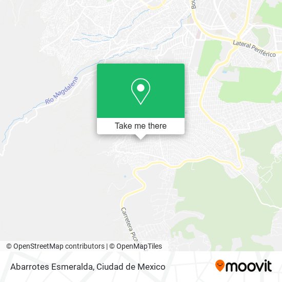 Abarrotes Esmeralda map