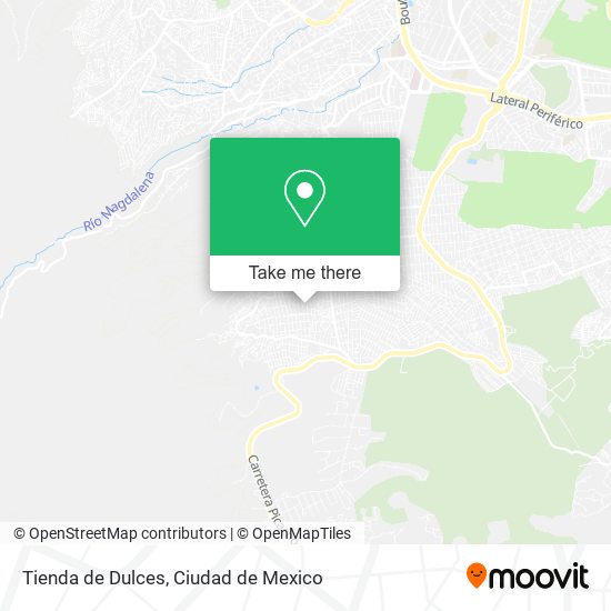 Mapa de Tienda de Dulces