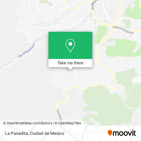 La Pasadita map