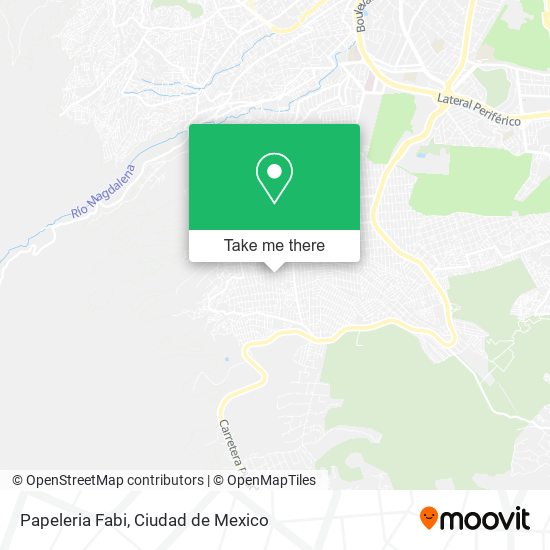 Papeleria Fabi map