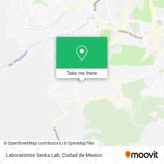Mapa de Laboratorios Senka Lab