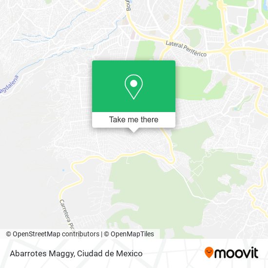 Abarrotes Maggy map