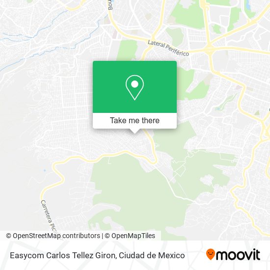 Easycom Carlos Tellez Giron map