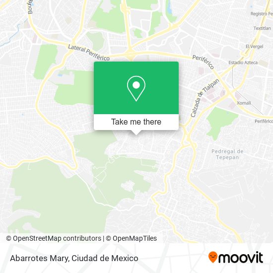 Abarrotes Mary map