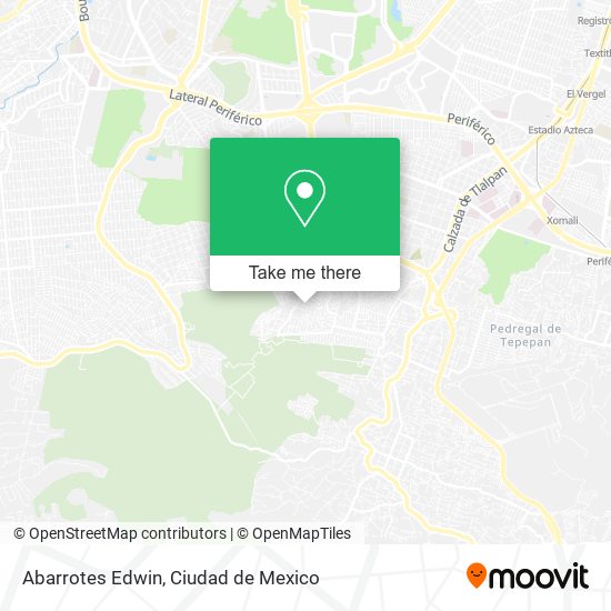 Abarrotes Edwin map