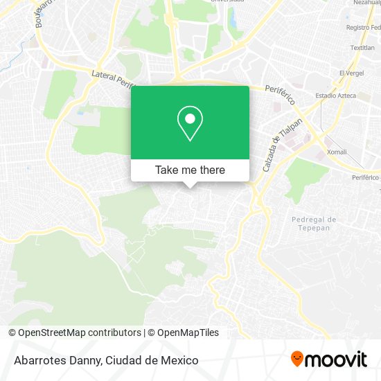 Abarrotes Danny map