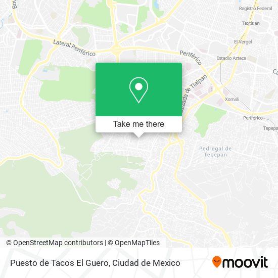 Puesto de Tacos El Guero map