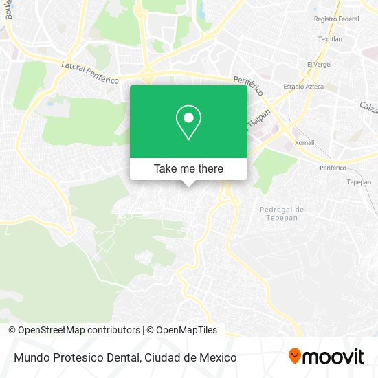 Mundo Protesico Dental map