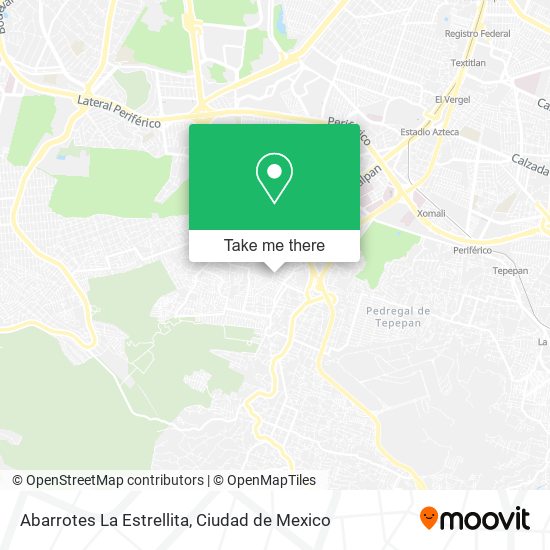 Abarrotes La Estrellita map