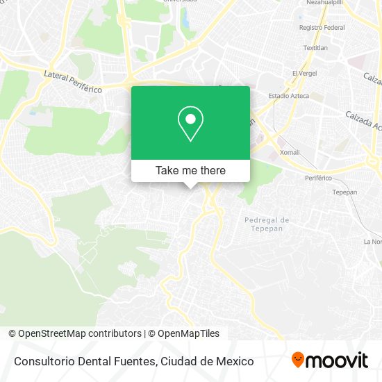 Consultorio Dental Fuentes map