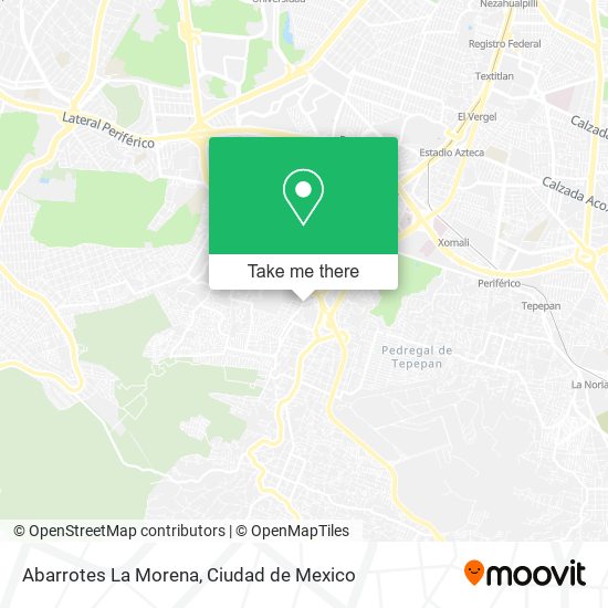 Abarrotes La Morena map