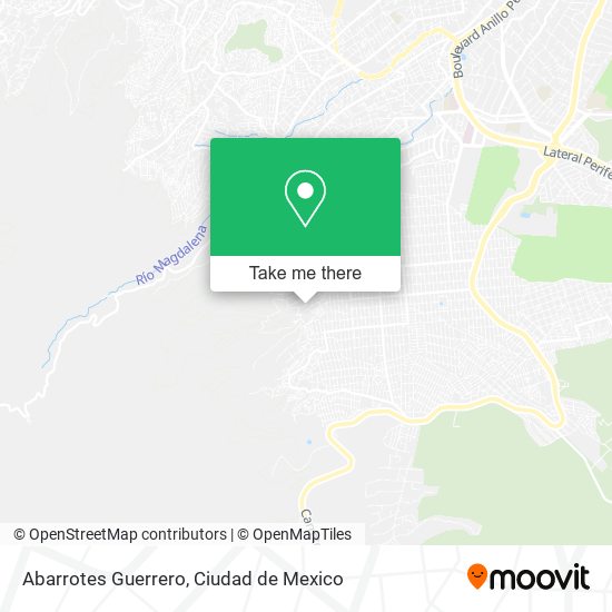 Abarrotes Guerrero map