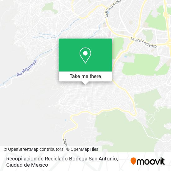 Recopilacion de Reciclado Bodega San Antonio map