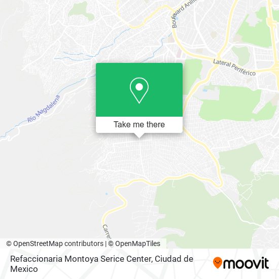 Refaccionaria Montoya Serice Center map