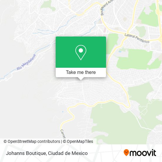 Mapa de Johanns Boutique