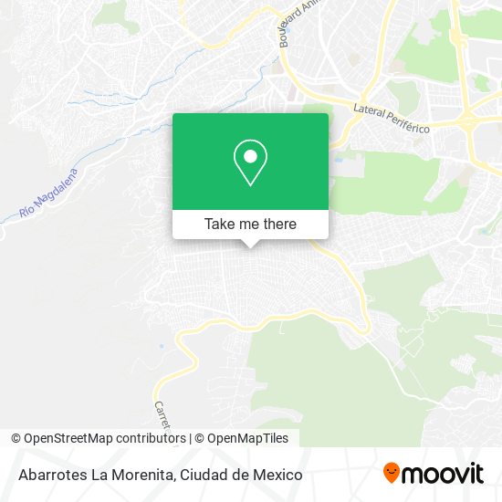 Abarrotes La Morenita map