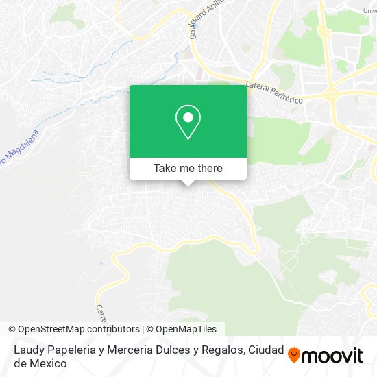 Laudy Papeleria y Merceria Dulces y Regalos map