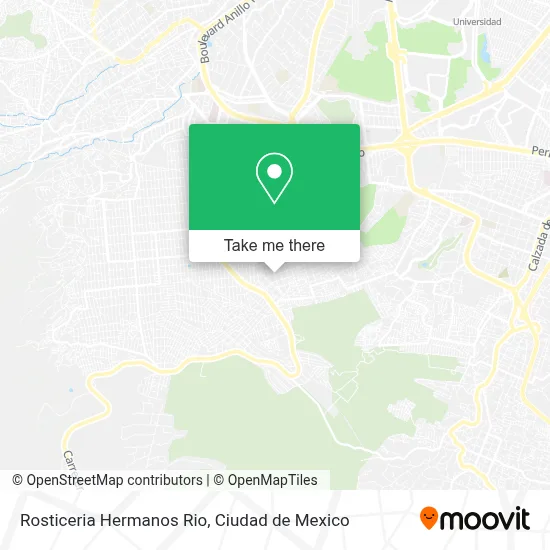 Rosticeria Hermanos Rio map